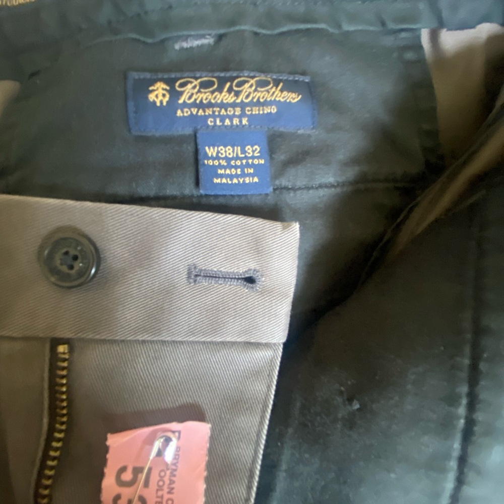 Brooks Brothers Men's Olive Chino Jacket